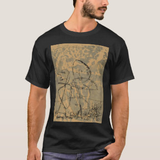T-shirt Lichtung E (Clairière E) Gouache Dégradé Vert [w