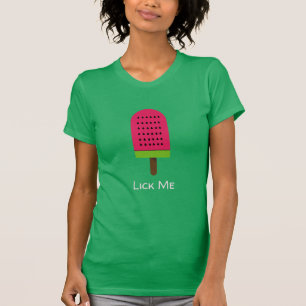 T-shirt Lick Me Pop Art pop pastèque pastèque fruits art