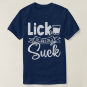 T-shirt Lick Swallow Suck Funny  (Design devant)