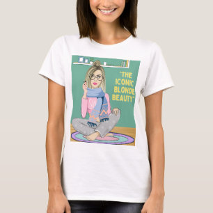 T-SHIRT L'ICONEC BLONDE BEAUTY