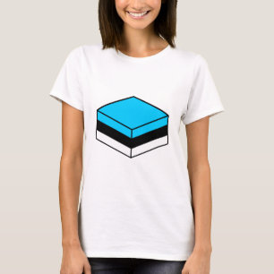 T-shirt Licorice All Sort - Bleu, Noir et Blanc