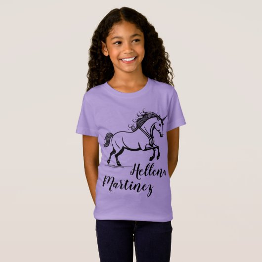 T-Shirt Licorne (Devant entier)