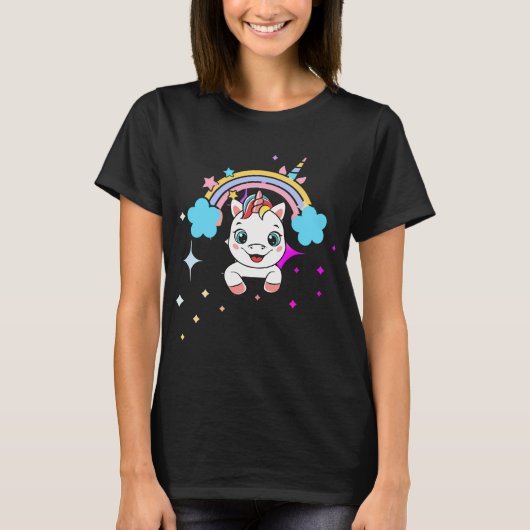 T-shirt licorne (Devant)