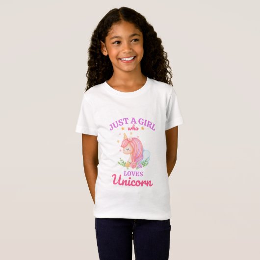 T-Shirt Licorne (Devant entier)
