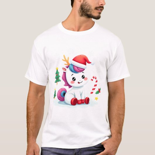 T-shirt licorne (Devant)