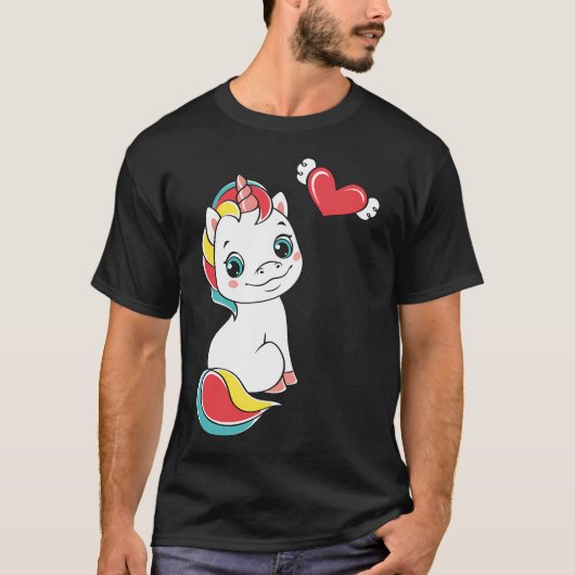 T-shirt licorne (Devant)
