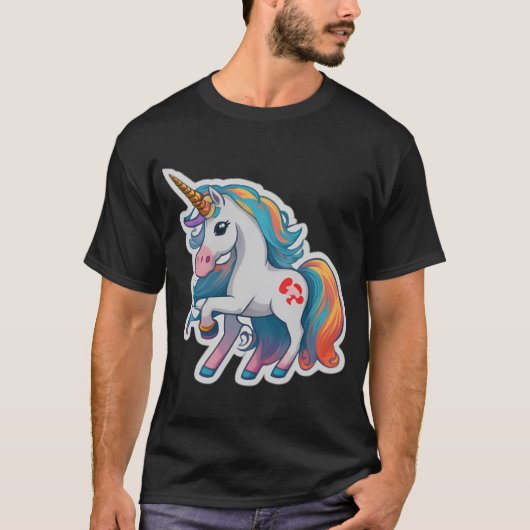 T-shirt Licorne (2) (Devant)