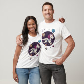 T-shirt Licorne Astronaute Spatiale (1) (Unisexe)