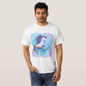 T-shirt Licorne audacieuse (Devant entier)