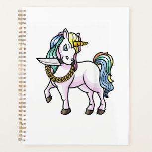 T-Shirt Licorne Avec Couteau Filles Femmes