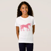 T-Shirt Licorne avec des étoiles (Devant entier)