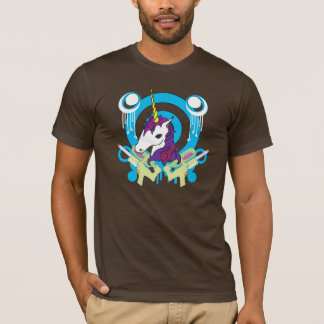 T-shirt licorne brune