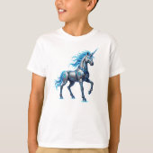 T-shirt Licorne Cybernétique (Devant)