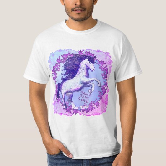 T-shirt Licorne Danseuse (Devant)