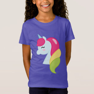T-Shirt Licorne d'arc-en-ciel