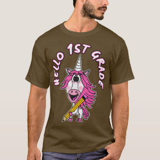 T-shirt Licorne de 1re année, rentrée scolaire 2022, 1re a