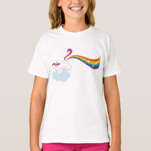 T-shirt Licorne de l'arc-en-ciel de Rhiannon