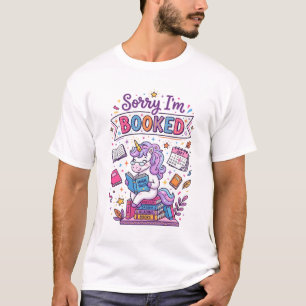 T-shirt Licorne Désolé je suis Réservé Impression de Style