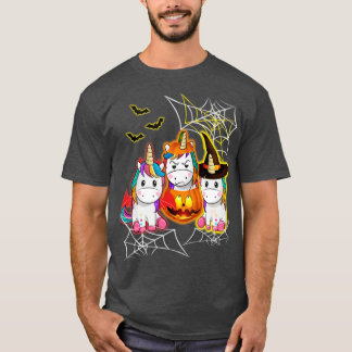 T-shirt licorne d'Halloween