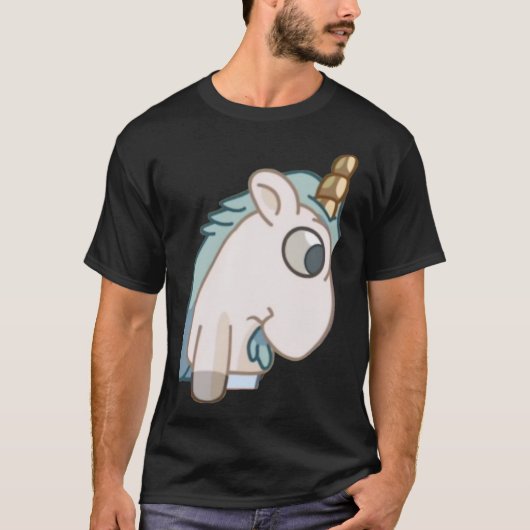 T-shirt Licorne drôle (Devant)