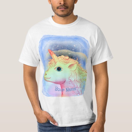 T-shirt Licorne Éclair (Devant)