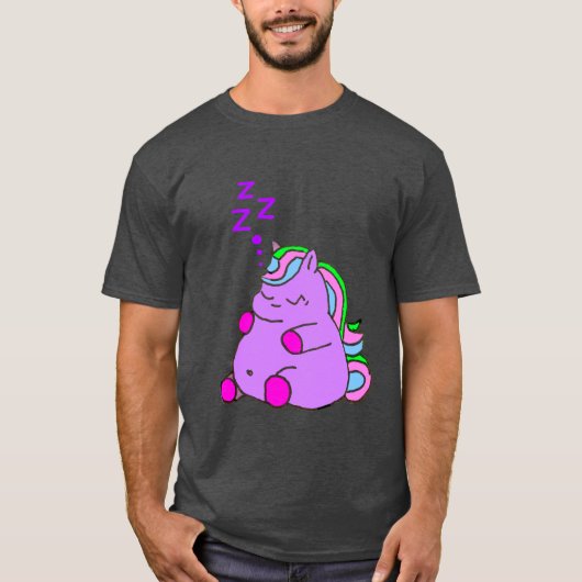 T-shirt Licorne Endormie (Devant)