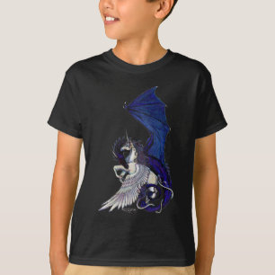 T-shirt Licorne et dragon À AILES