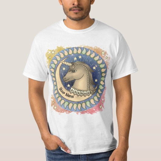 T-shirt Licorne Étalon (Devant)