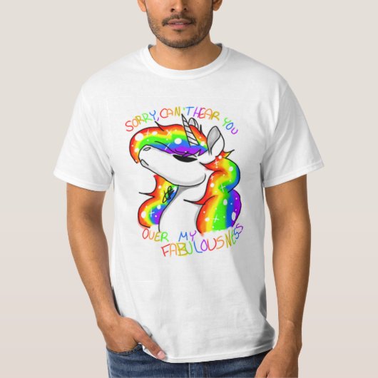 T-shirt Licorne fabuleuse (Devant)
