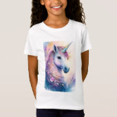 T-shirt Licorne Fantastique pour Fille (Devant)