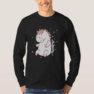 T-shirt Licorne Fantasy Cheval gros câlin
