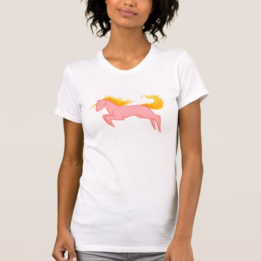 T-shirt Licorne flamboyante (Devant)