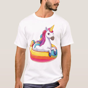 T-shirt Licorne flottante d'été (1)