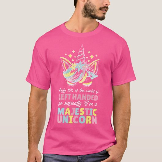 T-shirt Licorne Gaucher (Devant)