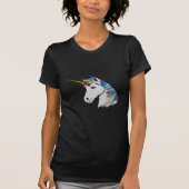T-shirt licorne holographique (Devant)