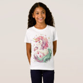 T-Shirt licorne imaginaire (Devant entier)