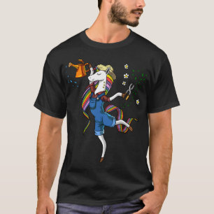 T-shirt Licorne Jardinier Végétalien