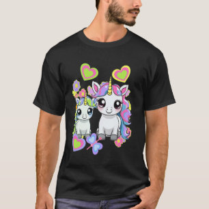 T-shirt Licorne Licorne Chevaux Enfants Enfant Créature My