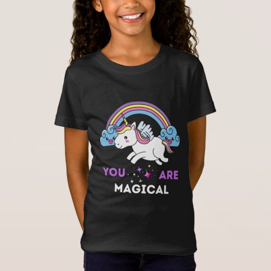 T-Shirt Licorne Magique (Devant)