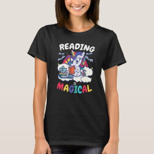 T-shirt Licorne Magique de Lecture Mignonne Citation de Le
