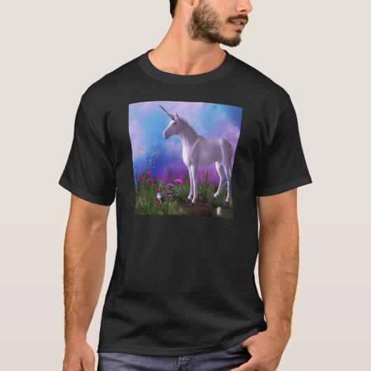 T-shirt Licorne majestueuse (Devant)