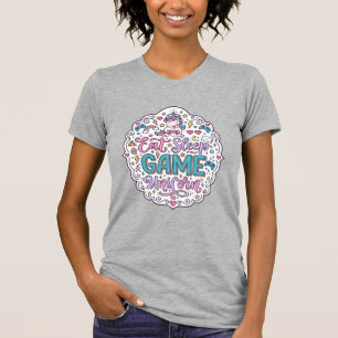 T-shirt Licorne Manger Dormir Jeu Licorne Impression Ludiq