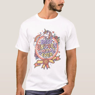 T-shirt Licorne Meilleure Maman Licorne Jamais Fantaisiste