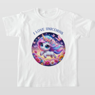 T-shirt licorne mignonne