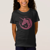 T-Shirt Licorne mignonne (Devant)
