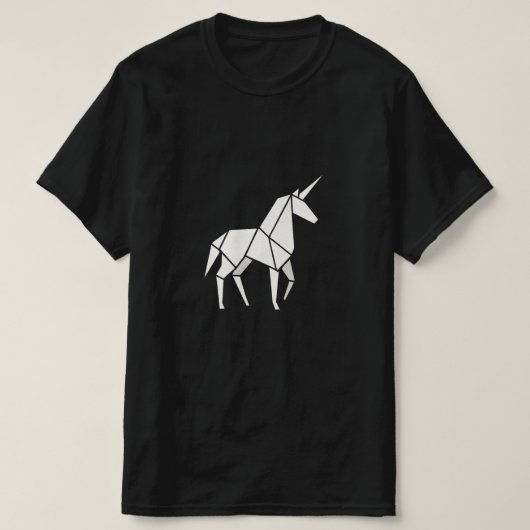 T-Shirt LICORNE ORIGAMI (Design devant)
