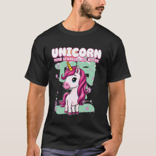 T-shirt Licorne Plus d'Éclat Moins d'Amertume Licorne