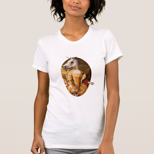T-shirt Licorne princesse (Devant)
