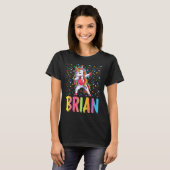 T-shirt Licorne qui Dab Brian (Devant entier)