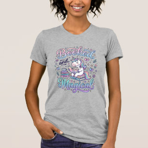 T-shirt Licorne Réservée et Typographie de Cadeau Magique 
